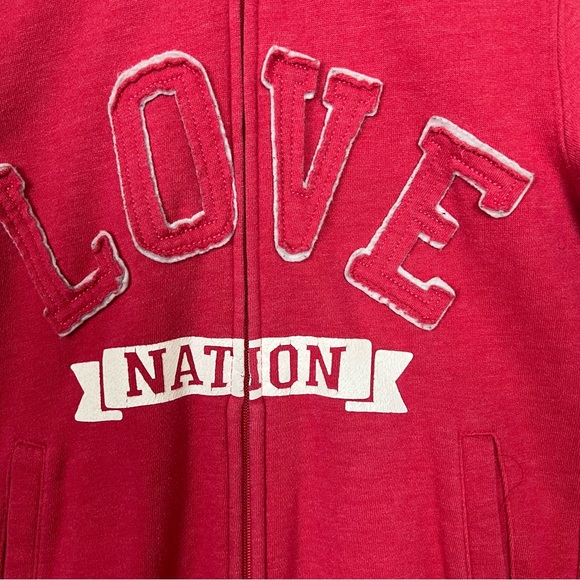 Reflex Love Nation Four Pocket Zip Up Sweater Sz S - Picture 5 of 16